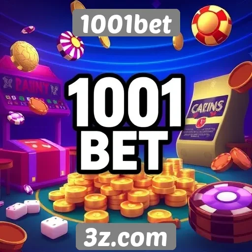 1001bet oferece diversidade em jogos de cassino